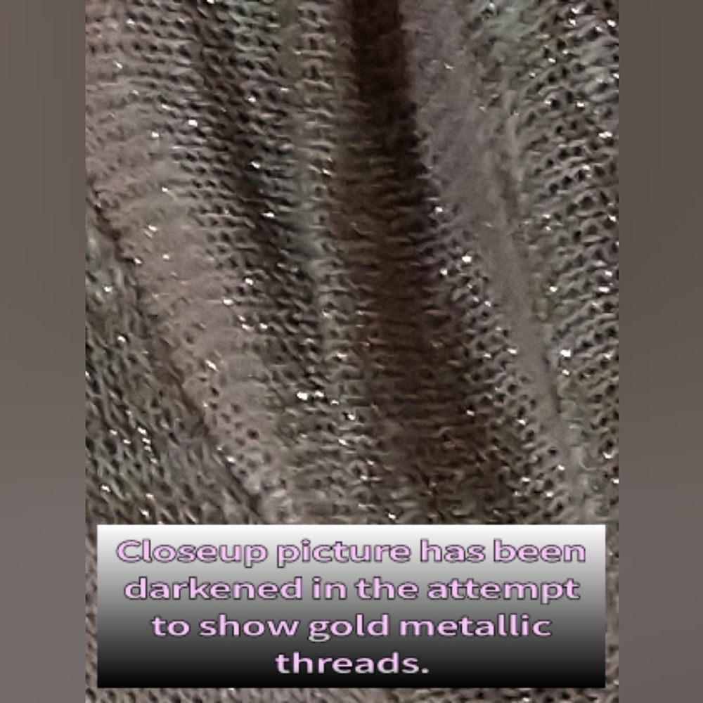 Ruby Rd Misses Sz S Pink & Tan Light Sweater Top … - image 7